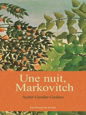 cover image of Une nuit, Markovitch
